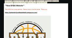Desktop Screenshot of bettendorfyba.com